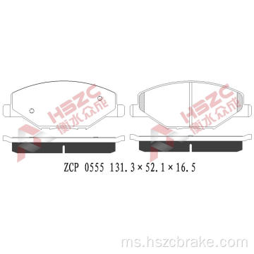 FMSI D1776 pad brek seramik untuk VW